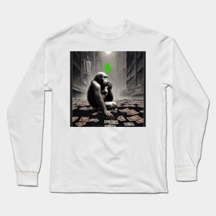 Ape on Wallstreet Long Sleeve T-Shirt